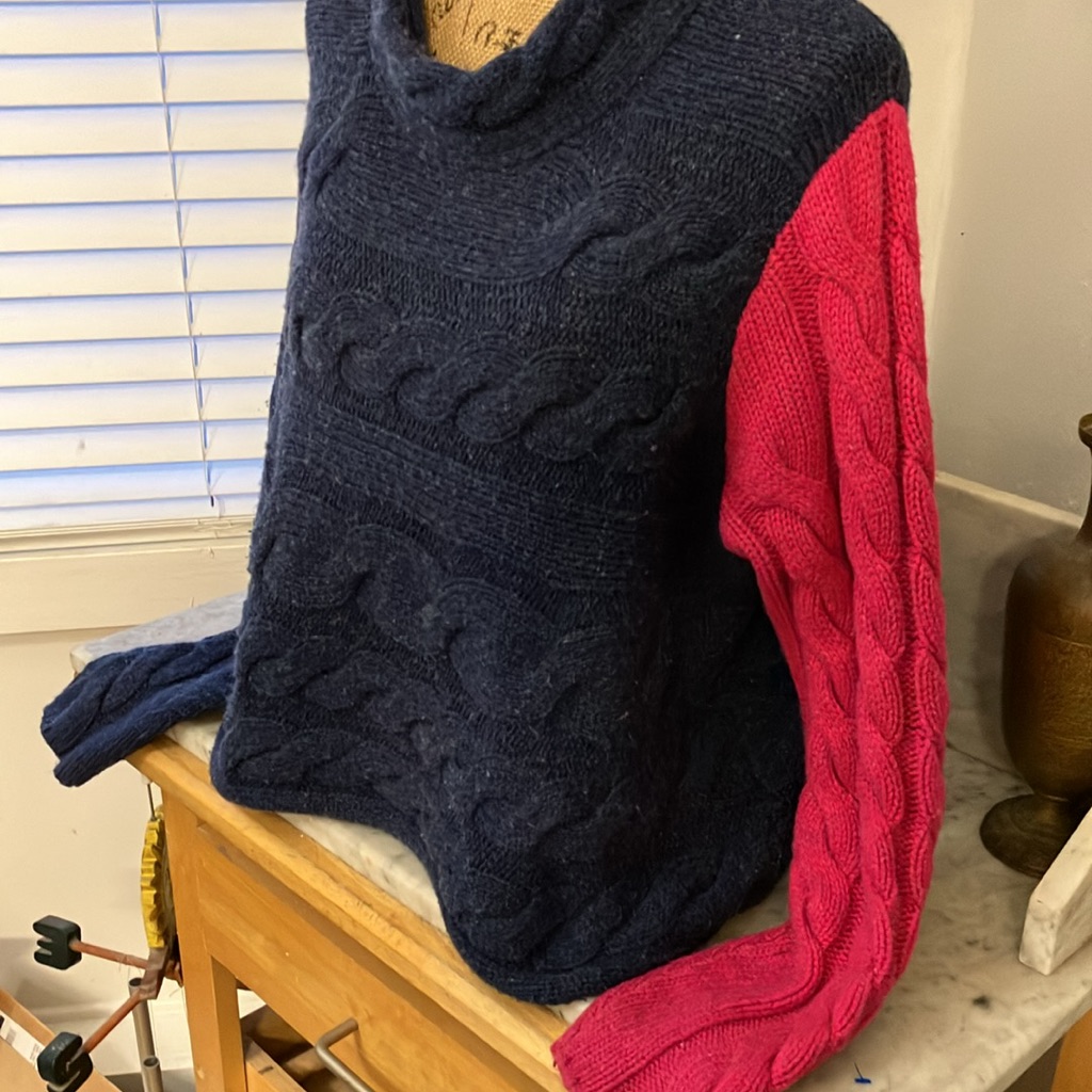 One Teaspoon Designer Sweater Super Thick And Warm Way Oversized Size Small Fp!
